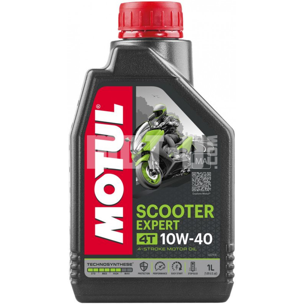 Масло Motul Scooter Expert 4Т SAE10W40 MA (1L)