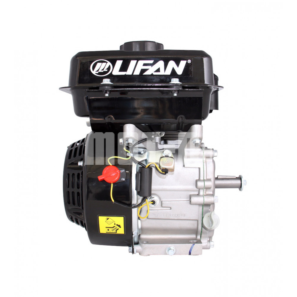 Бензиновий двигун LIFAN LF170F-T вал Ø 20 мм під шпонку