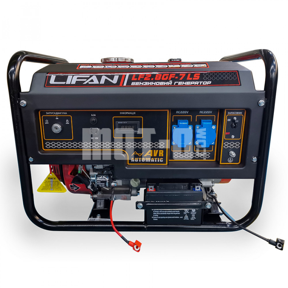 Бензиновый генератор LIFAN  LF2.8GF-7  (Электростартер)