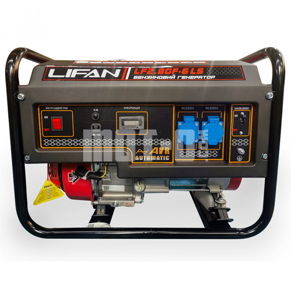 Бензиновый генератор LIFAN  LF2.8GF-6  (Ручной стартер)