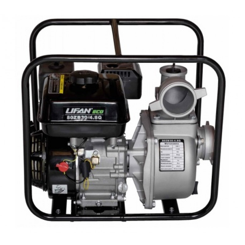 Мотопомпа  LIFAN 80ZB30-4.8Q
