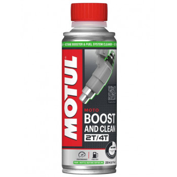 Бензиновий підсилювач октанового числа MOTUL Boost and Clean Moto (0.2L)