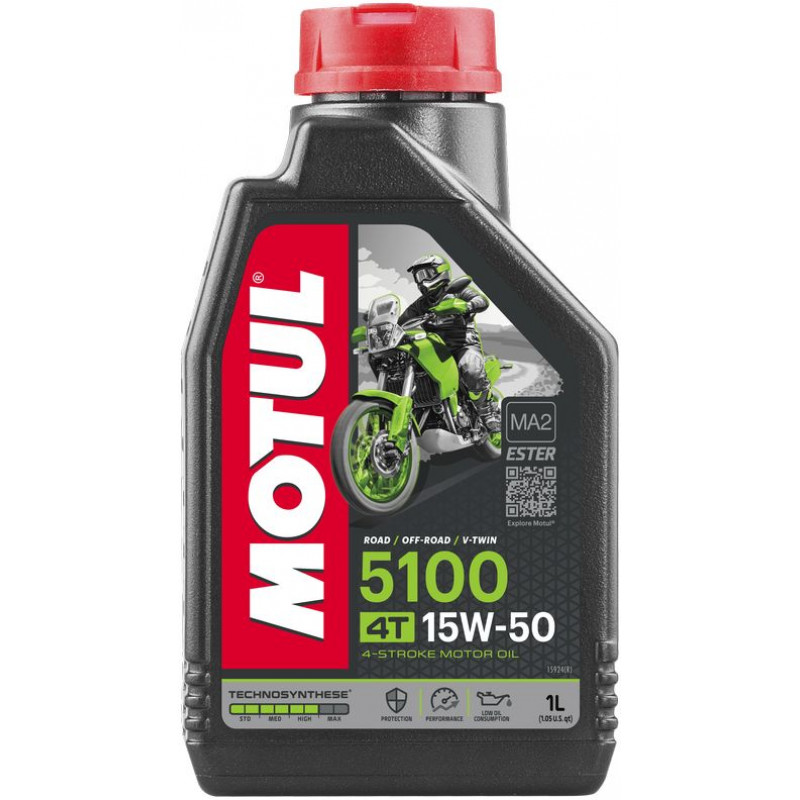  Олива Motul 5100 4Т SAE15W50 (1L)