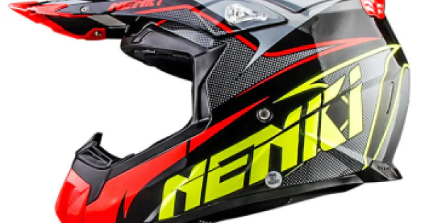 ⭐ Шолом Nenki MX-315, Крос, Red/Yellow/Grey (L), купити в Україні