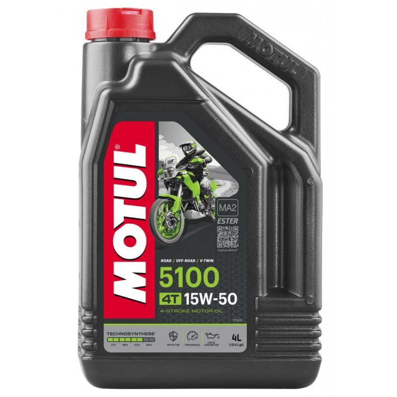 Олива Motul 5100 4Т SAE 15W50 (4L)
