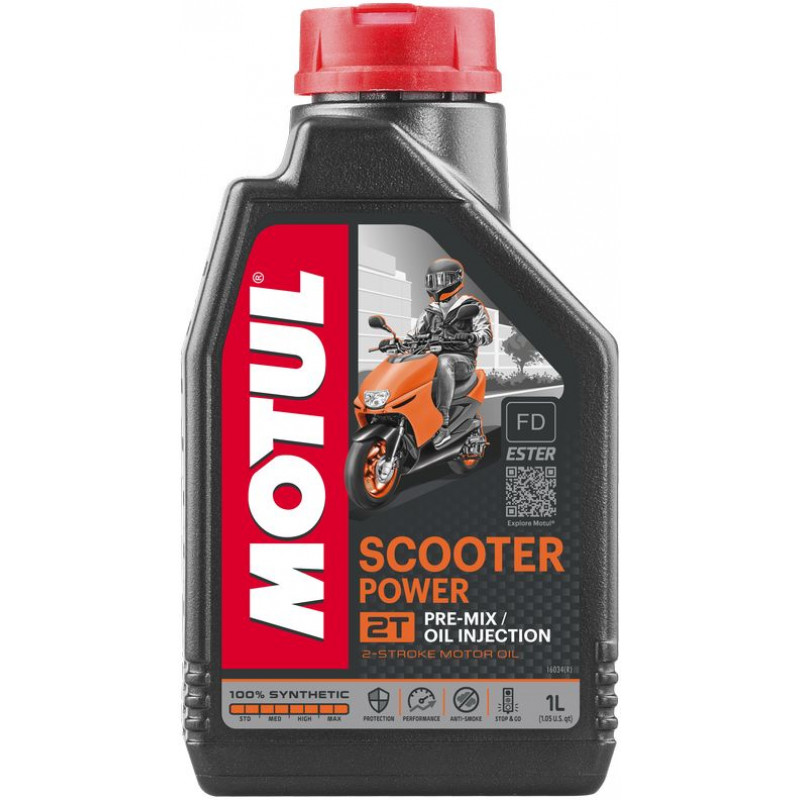 Олива Motul Scooter Power 2T (1L)