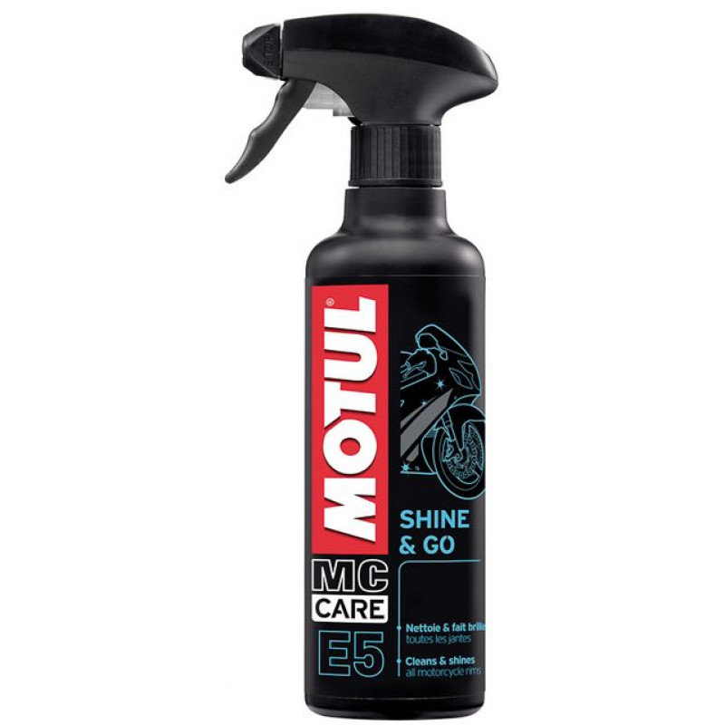 Засіб для швидкого миття + захисний шар E5 Shine & Go (400ml)