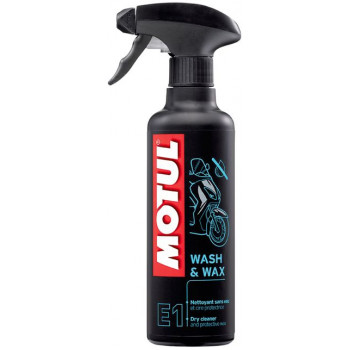 Сухий очисник поверхонь мотоцикла E1 Wash & Wax (400ml)