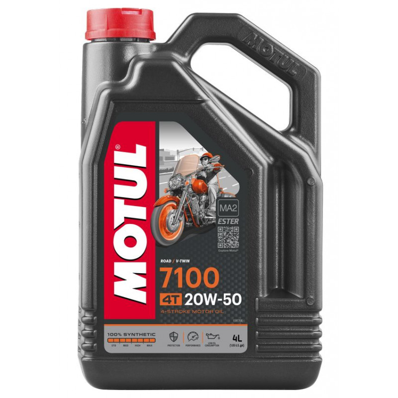 Олива Motul 7100 4T 20W50 (4L)