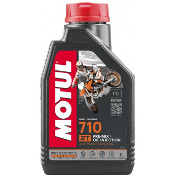 Олива Motul 710 2Т (1L) Синтетика