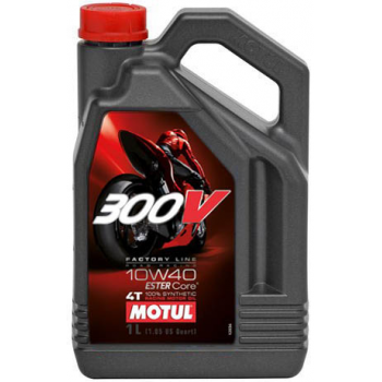  Олива Motul 300V 4T Factory Line Road Racing SAE 10W40 (4L)