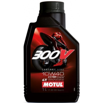 Олива Motul 300V 4T Factory Line Road Racing SAE 10W40 (1L)