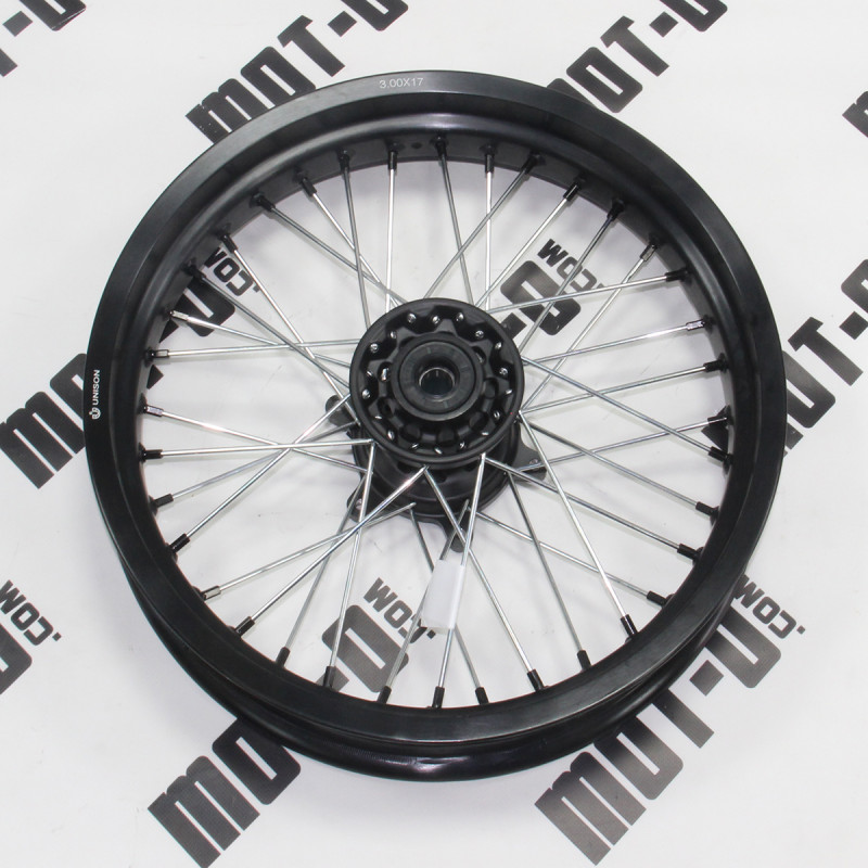 Диск передній 17*3,00 (чорний) KOVI 300-4T (ADVANCE Free Rider)