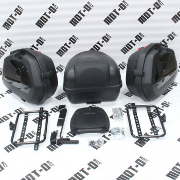 Багажні кофри (комплект 3 шт.) MT250GY-AD1 (Challenge GT250)