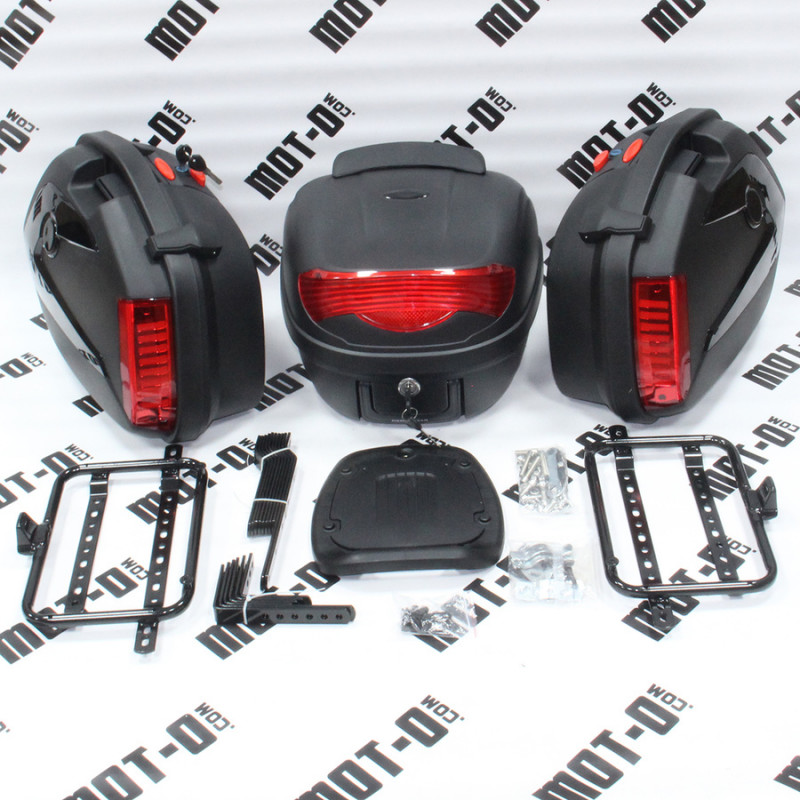 Багажные кофры (комплект 3 шт.) MT250GY-AD1 (Challenge GT250)