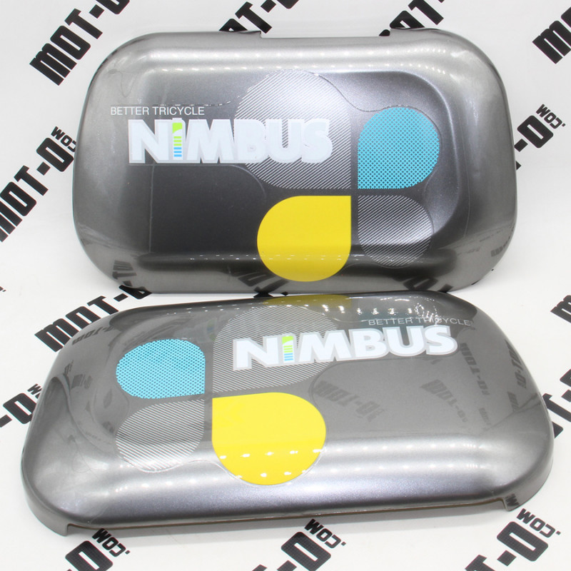 Пластикова задня панель сидіння (л+п), сіра Fada NiMBUS (FDET 08BRLA-72)