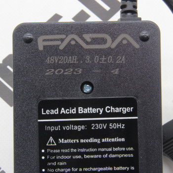 Зарядний пристрій 48V 20Ah Fada RITMO (FDEB04LA-48)