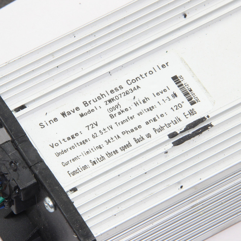 Управляющий контроллер 72В/34±1A Fada Spin 1200W