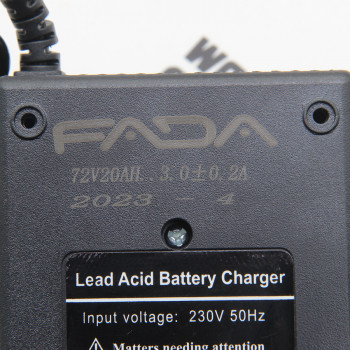 Зарядний пристрій 72V-20Ah Fada Spin 1200W