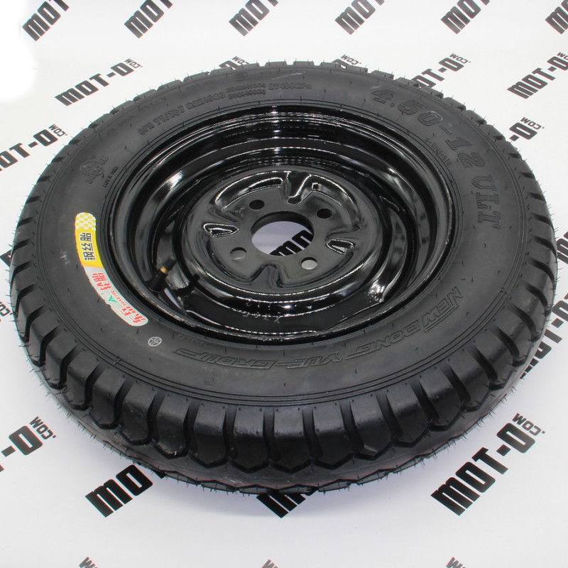 Диск задній+шина 4.50*R12 FADA БІЗОН