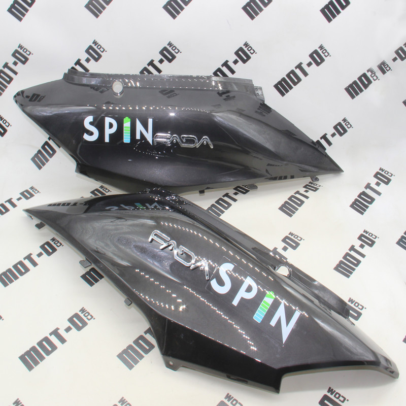 Пластик боковий задній (л+п), темно-сірий Fada Spin 2000W