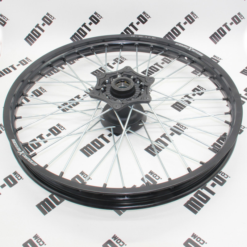 Диск передний R21*1.60J (ступица черная) KOVI CB250-4T LITE