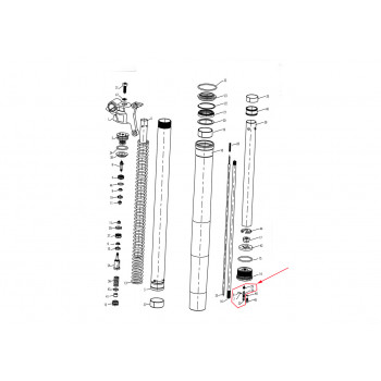 Винт регулировки крышки верхней (комплект) KOVI CB250-4Т LITE