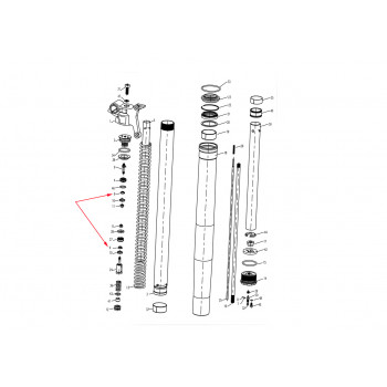 Пружина перепусконого клапана KOVI CB250-4Т LITE