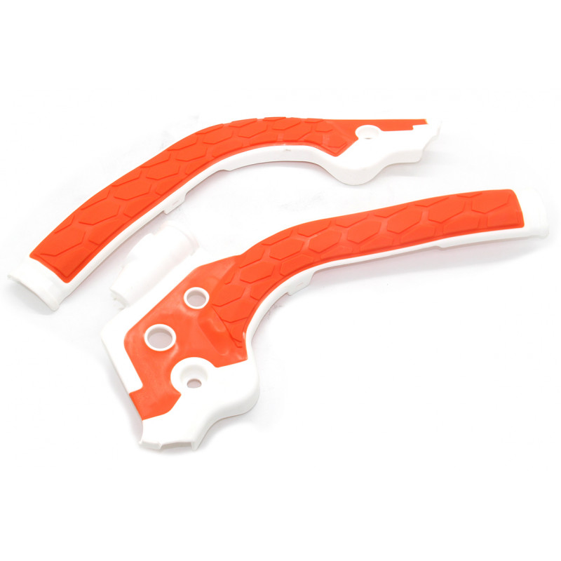 Защита рамы (пластик.) (л+п), оранж. KOVI "KT" NC250-4Т PRO