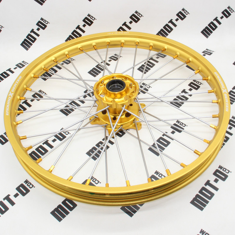 Диск передній R21*1.60J (golden) KOVI "КТ" NC250-4Т PRO
