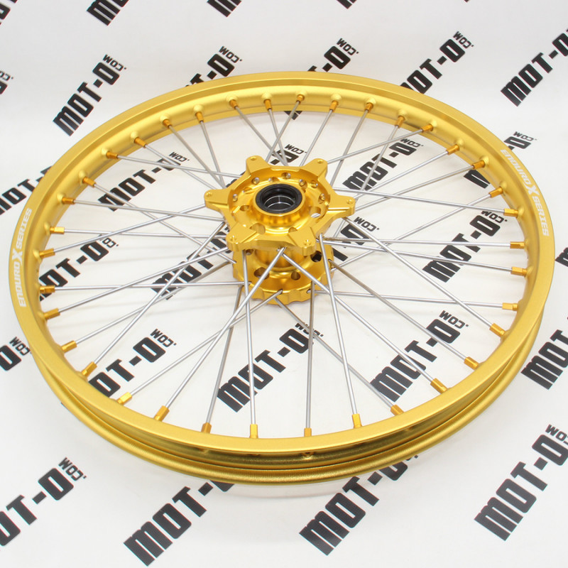 Диск передній R21*1.60J (golden) KOVI "КТ" NC250-4Т PRO