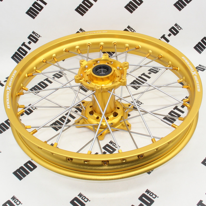 Диск задний R18*2.15J (golden) KOVI "КТ" NC250-4Т PRO