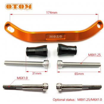 Ручка бокова задня CNC, помар., КТМ "OTOM"  