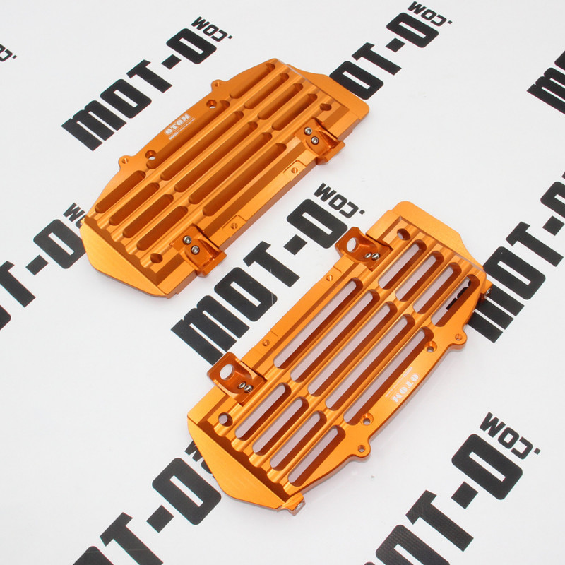 Захист радіатора, CNC, помаранчевий "OTOM"