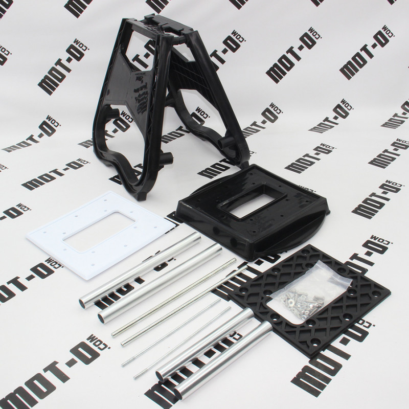 Мотопідставка Plastic&Aluminum, Motocross, чорна "OTOM"