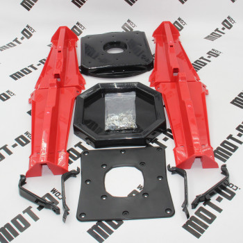Мотопідставка Plastic, Motocross, червона "OTOM"