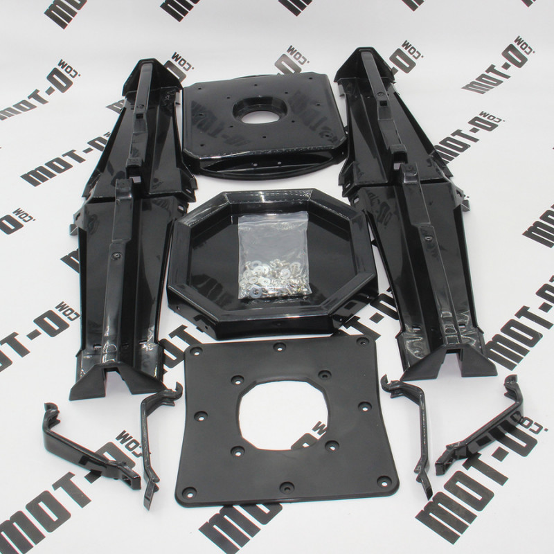 Мотоподставка Plastic, Motocross, черная "OTOM"