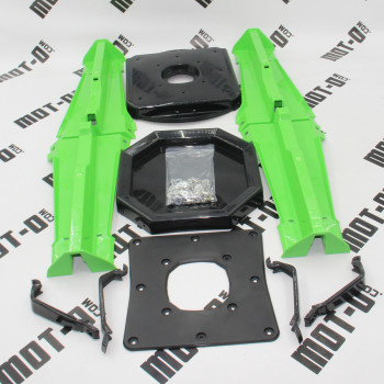 Мотопідставка Plastic, Motocross зелена "OTOM"