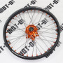 Диск передний R21*1.60J (ступица оранжевый) KOVI "KT" NC250-4T PRO