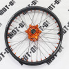 Диск передний R21*1.60J (ступица оранжевый) KOVI "KT" NC250-4T PRO