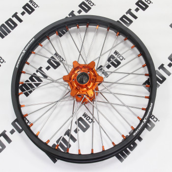 Диск передній R21*1.60J (ступиця помаранчевий) KOVI "KT" NC250-4T PRO