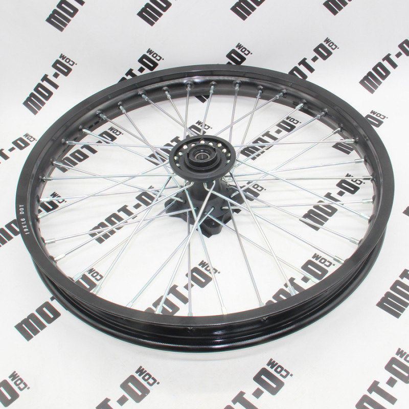 Диск передний, черный 19*1,60J KOVI 150-4Т WD (150 Pit Bike)
