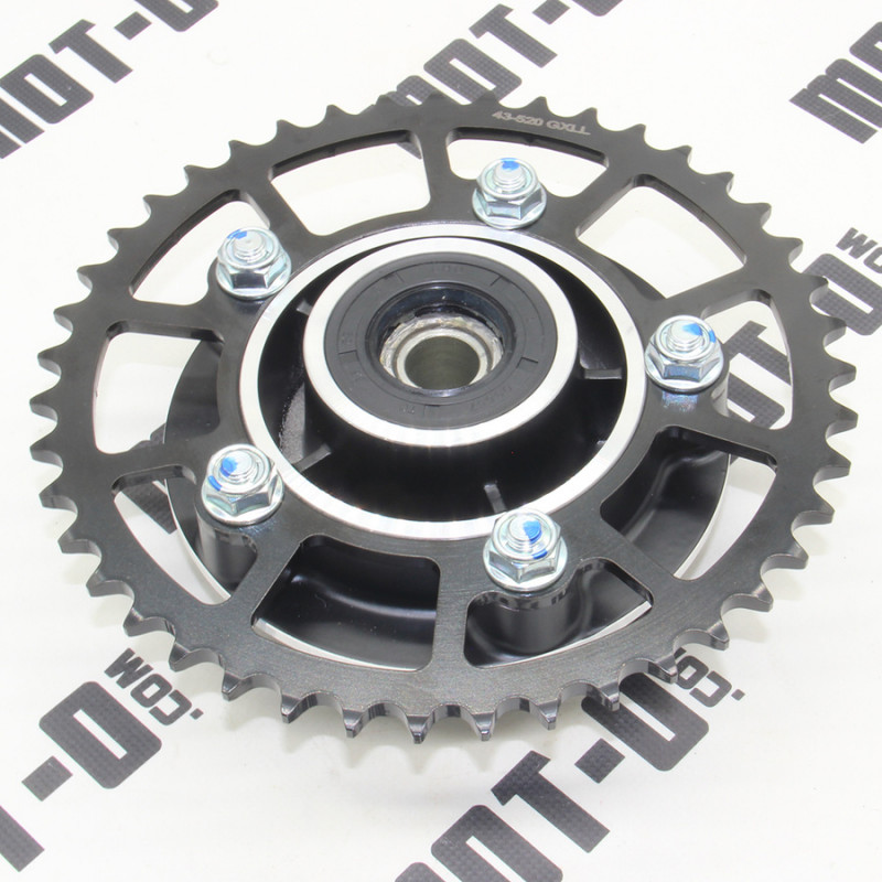 Демпфер заднього колеса+зірка 520*43 Kove KY500X-A (ADV 500X)