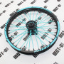 Диск передний 17*1,60 (бирюз.) KOVI 125-4Т (125/150 Pit Bike)