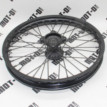Диск передний 17*1,60 (черн.) KOVI 125-4Т (125/150 Pit Bike)
