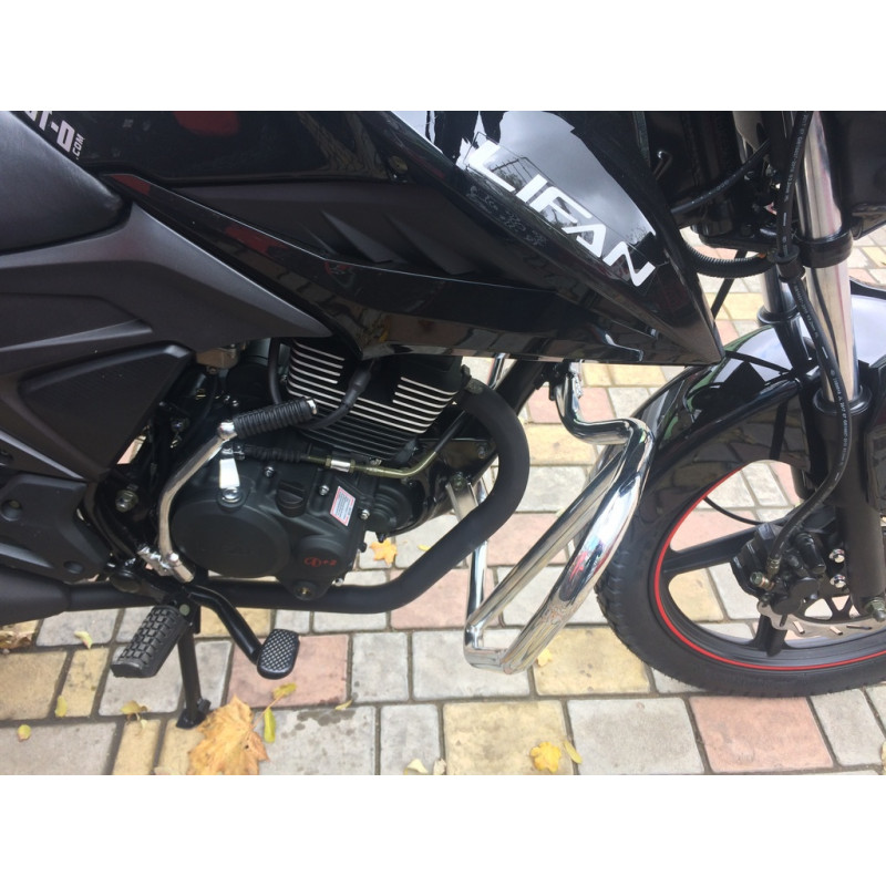 Дуга защитная (хром) Lifan LF150-2E