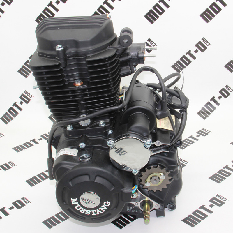 Двигатель в сборе Musstang CG-150 (162FMJ)