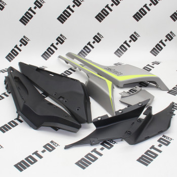 Пластик боковий задній (л+п), сіро-жовтий XY300-3A (Nitrox 300)