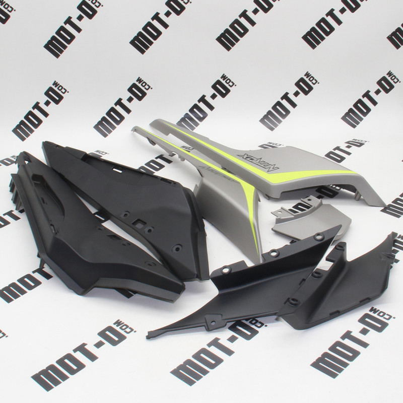 Пластик боковий задній (л+п), сіро-жовтий XY300-3A (Nitrox 300)