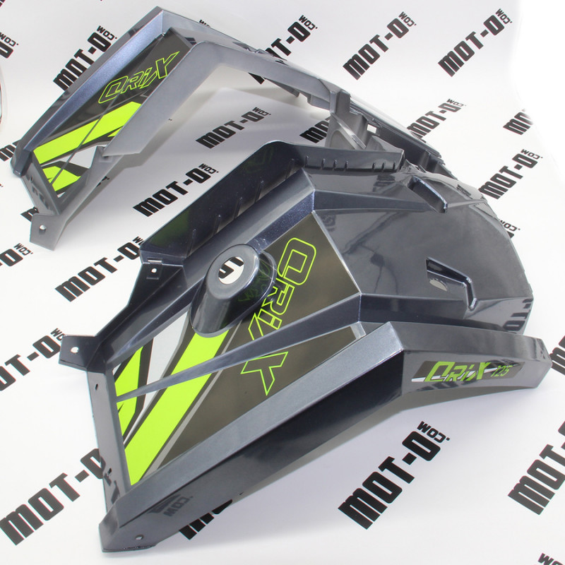 Пластик передній (крила), сірий ATV Orix125